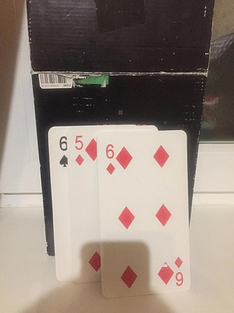 Новый игральный набор карты красный куб  - изображение 4