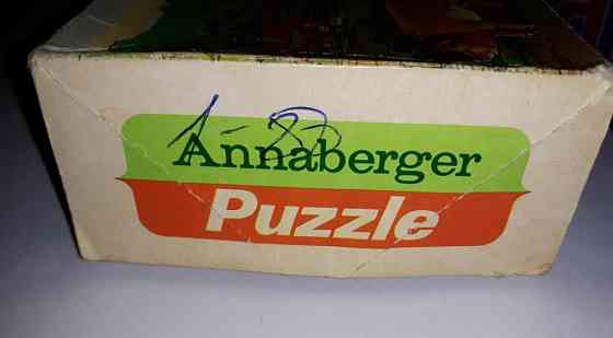 Пазл Annaberger Puzzle гдр Счастливый Ганс. Редкий 