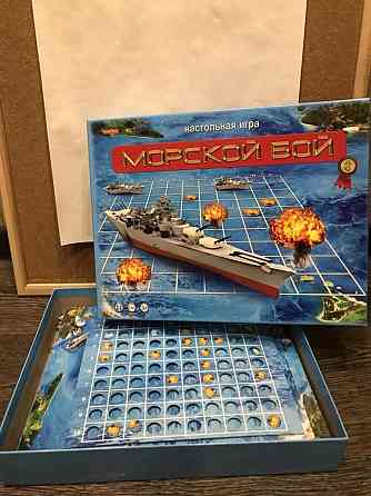Настольная игра морской бой 