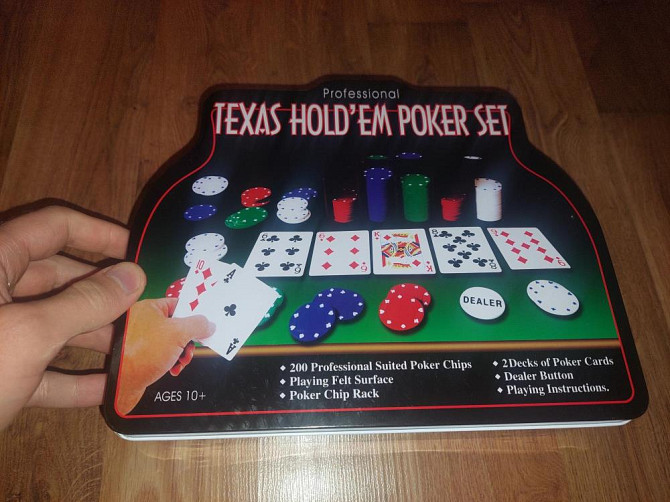 Набор для покера 200 фишек  - изображение 1