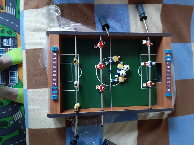 Настольный футбол, мини  - изображение 2