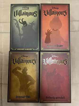 Настольные игры серии Villainous 