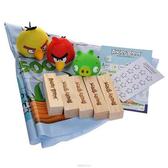Активная игра Angry Birds от TACTIC GAMES 