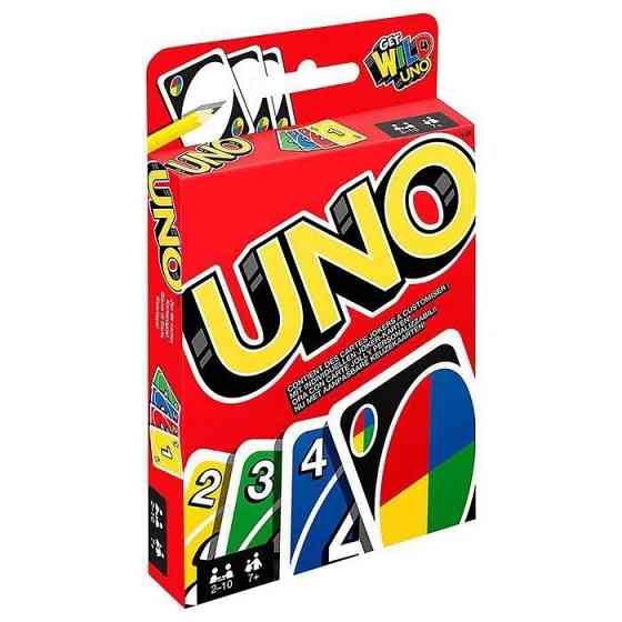 Игрушка, карточная настольная игра UNO 