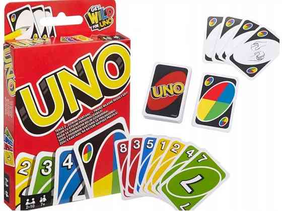 Игрушка, карточная настольная игра UNO 