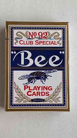 Игральные карты bee, bicycle 
