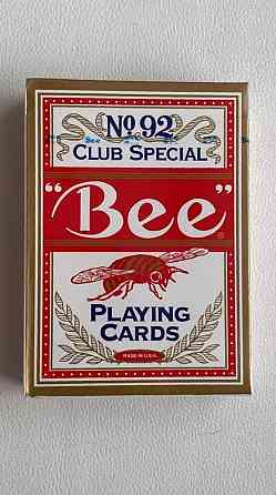 Игральные карты bee, bicycle 