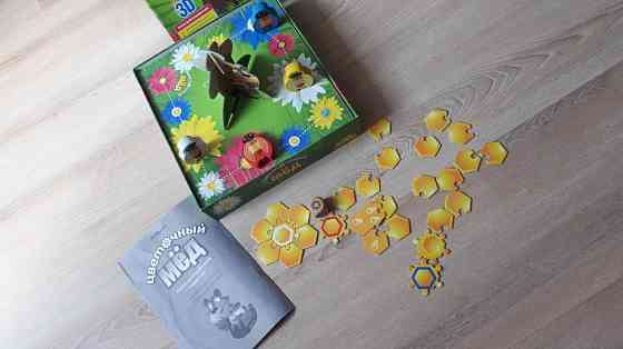 Настольная игра "цветочный мёд" 4+ 