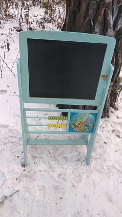 Мольберт детский бу, см.описание  - изображение 1