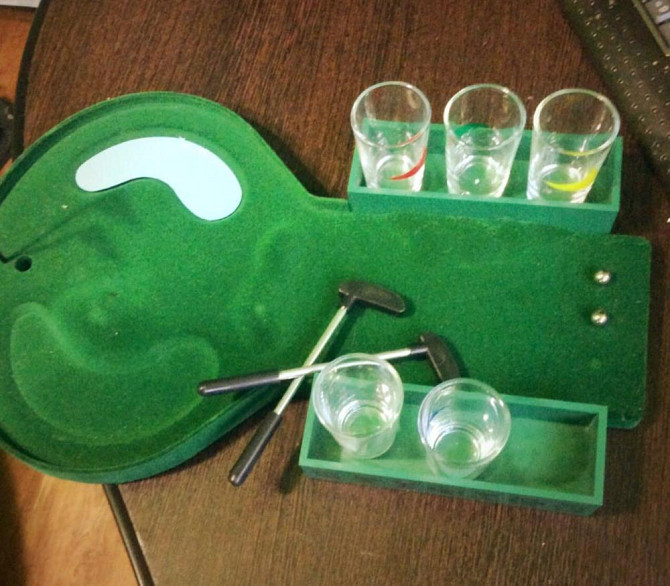 Настольная игра Пьяный гольф игра для компании 18+  - изображение 3