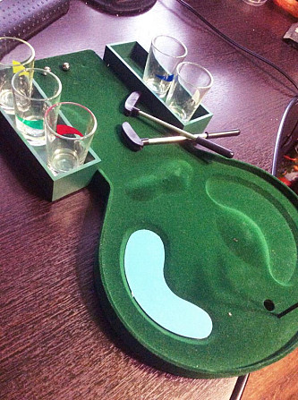 Настольная игра Пьяный гольф игра для компании 18+  - изображение 2