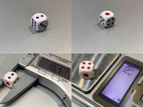 Кубики игральные разные 