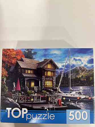 Пазл TOP puzzle 500 Дом с яхтой 