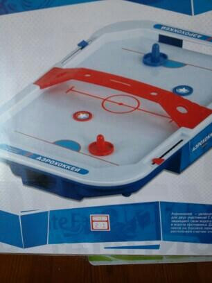 Аэрохоккей настольный новый.  - изображение 2