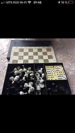 Винтажной набор настольных игр . Ссср 