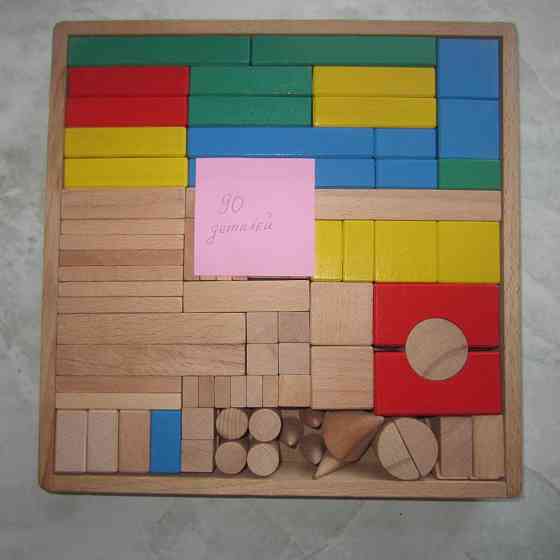 Конструктор деревянный 