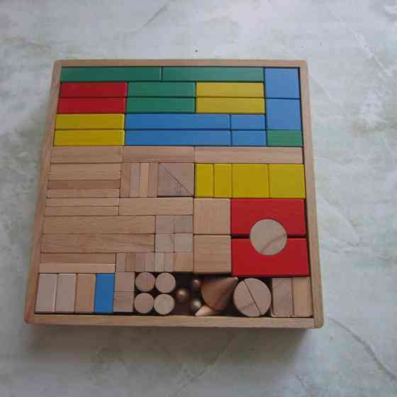 Конструктор деревянный 