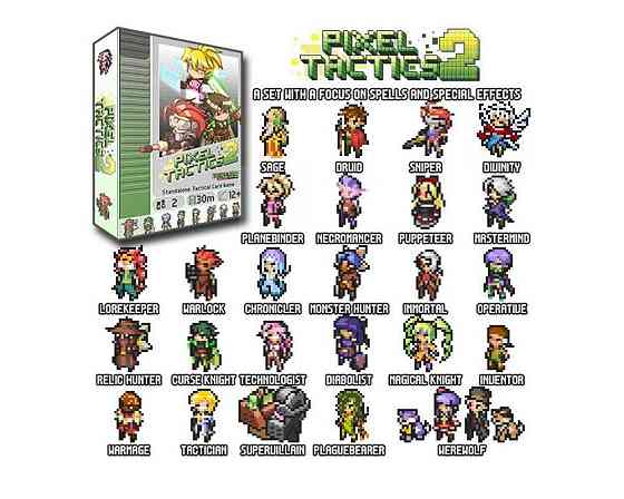 настольная игра Pixel Tactics 2 Пиксель Тактикс 2 