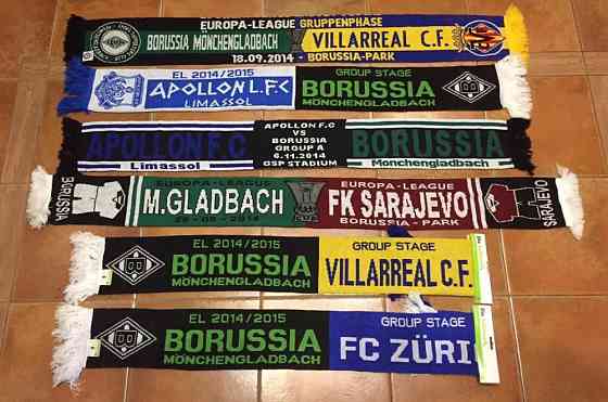 Шарф Футбольный Селтик, Боруссия, Челси, Аякс ИТД 