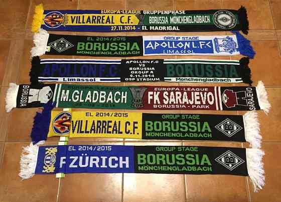 Шарф Футбольный Селтик, Боруссия, Челси, Аякс ИТД 