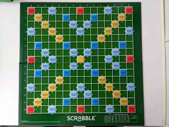 Настольная игра для всей семьи Scrabble, новая 