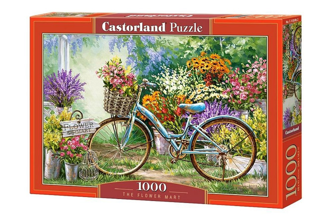 Пазл 1000 шт. The Flower Mart Castorland Puzzle  - изображение 1