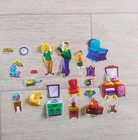 Напольный пазл "Кукольный дом" (50 элементов). 