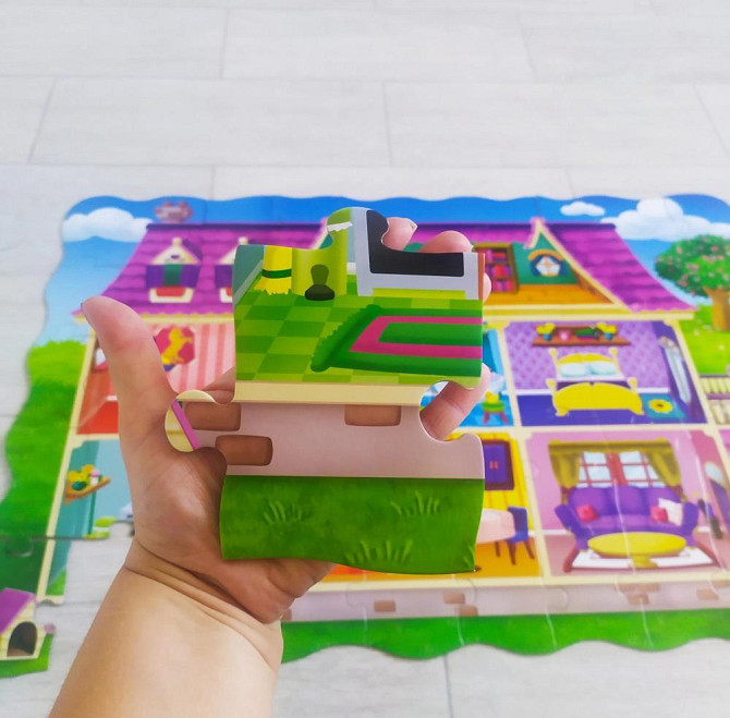 Напольный пазл "Кукольный дом" (50 элементов).  - изображение 2