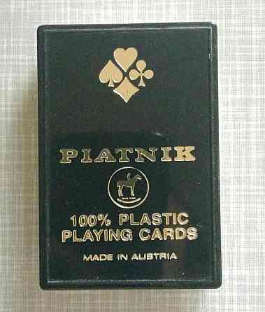 Карты игральные для игры в бридж, PIATNIK 