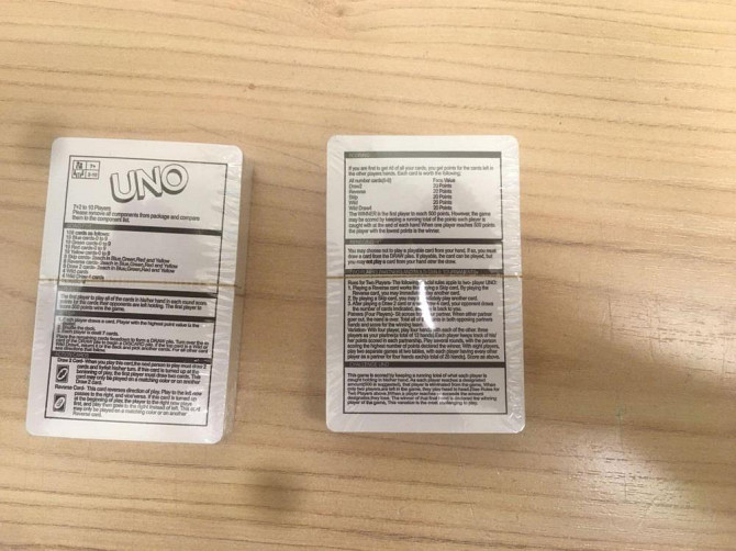 Настольная игра Уно/UNO Не Вскрывалась  - изображение 2