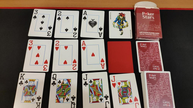 Покерные карты игральные 54 Poker Stars. net  - изображение 3