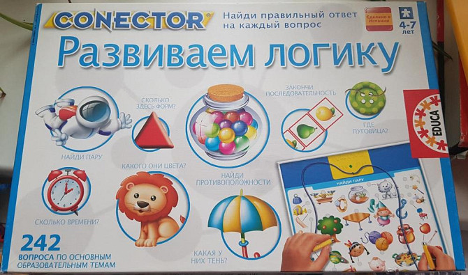 Настольная игра коннектор Электровикторина Educa  - изображение 1