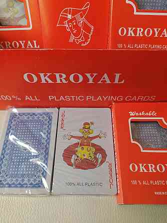 Карты пластиковые 