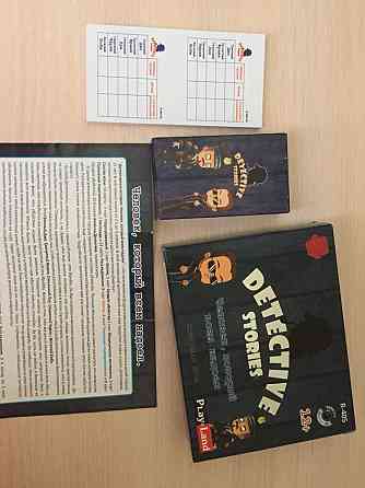 Настольная игра «детективные истории» 