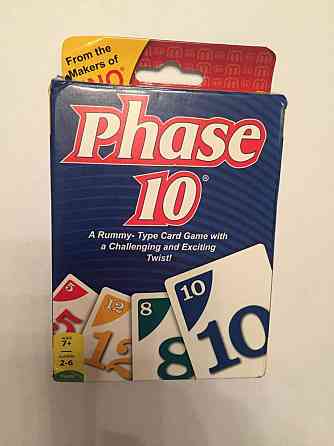 Игра Фаза 10 ( 10 фаза) 