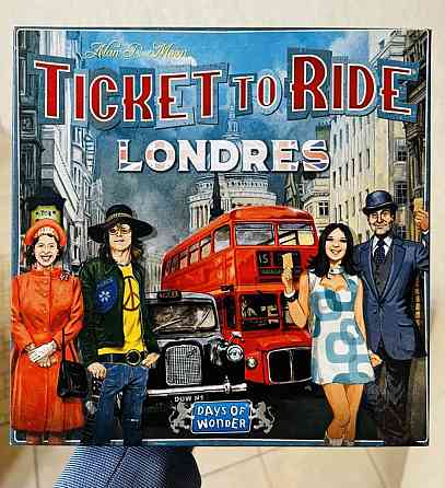 Ticket to ride London настольная игра 