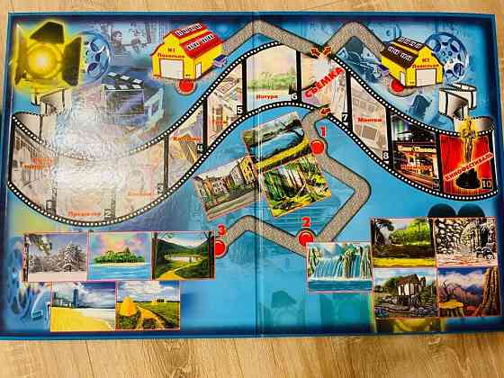 Настольная игра «Моя киностудия» типа монополии 