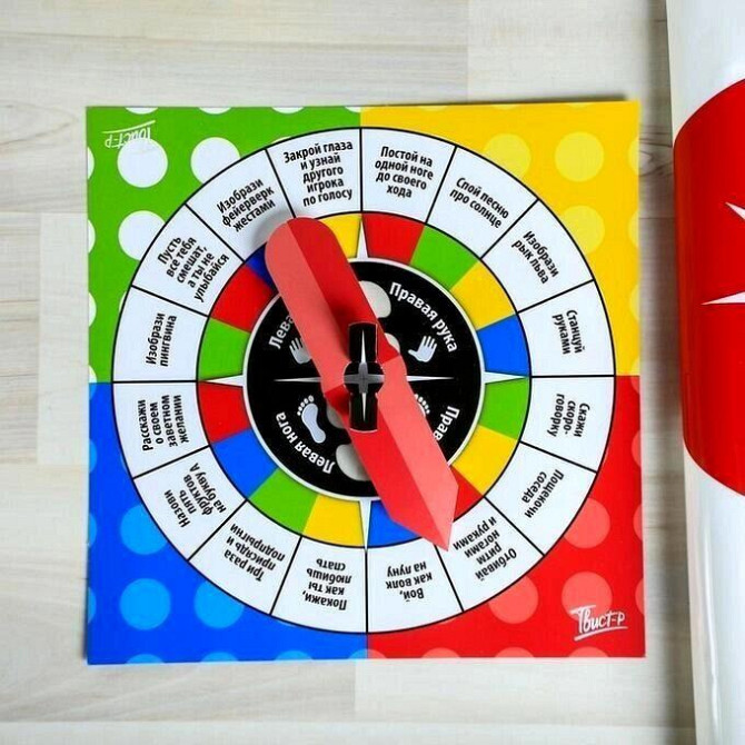 Твистер: Подвижная игра Твист-Р Семейный новый  - изображение 1