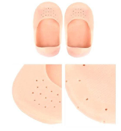 Силиконовые носочки Anti-Crack Silicone Socks, L н  - изображение 2