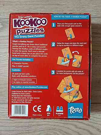 Kookoo puzzle Tema настольная игра 