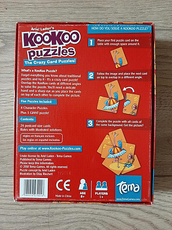 Kookoo puzzle Tema настольная игра  - изображение 2