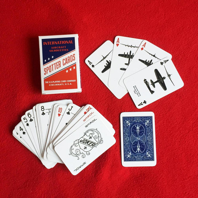 Карты игр. "Spotter cards", репринт колоды 1943 г  - изображение 1