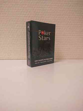Игральные карты Poker Stars 100 пластик 