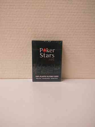 Игральные карты Poker Stars 100 пластик 