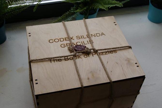 Деревянная книга-гловоломка Codex Silenda Gracilis  - изображение 4