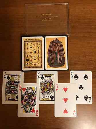 Карты игральные пластиковые 