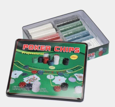 Набор для покера Partida Holdem Light, 500 фишек  - изображение 1