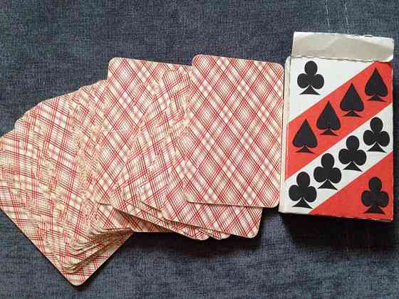 Карты игральные атласные 1996 год 