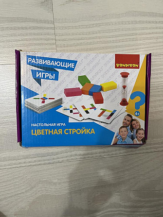 Настольная игра «Цветная стройка» bondibon  - изображение 1