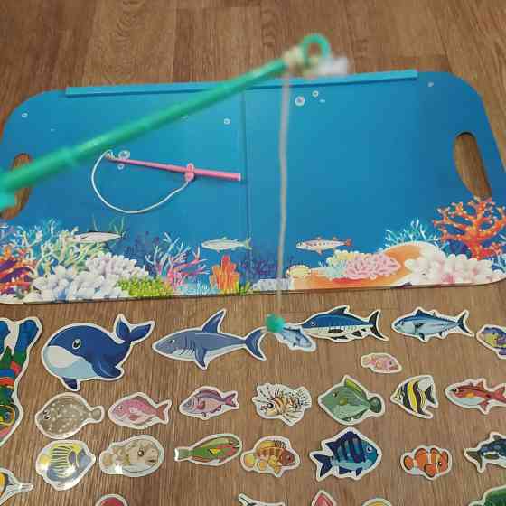 Магнитная игра "Весëлая рыбалка" 